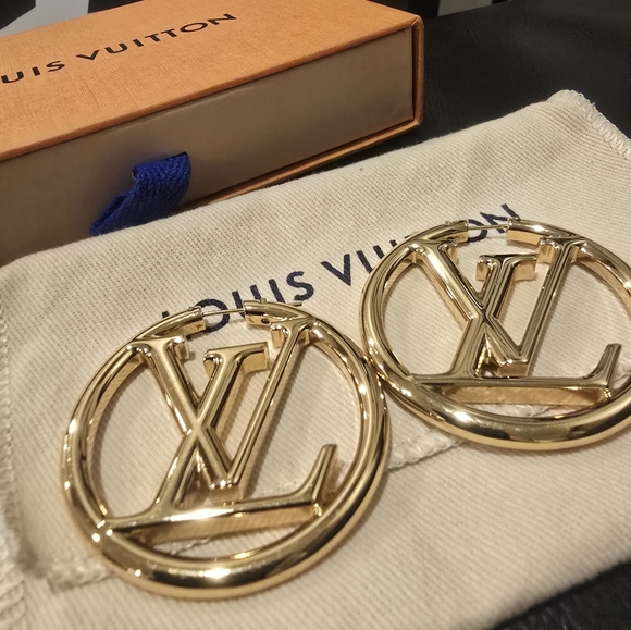 Louise Hoop GM Earrings - Picture 4 of 12